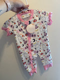 BOO Girls Zippie w/ruffle