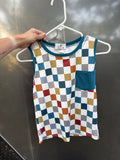 Multi-Colored Checkard Boy set