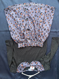 Cheetah Shirt/Skirt Set