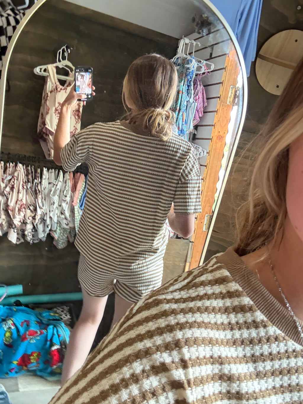 Striped Brown Set (Top)