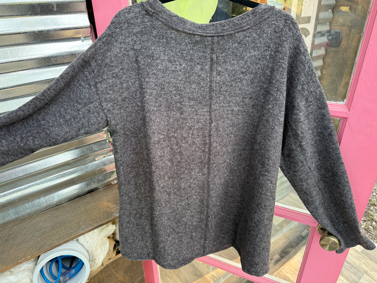 Black Zenana Soft Long Sleeve