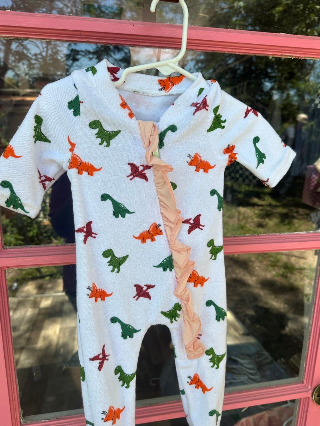 Towel Dino Onesie