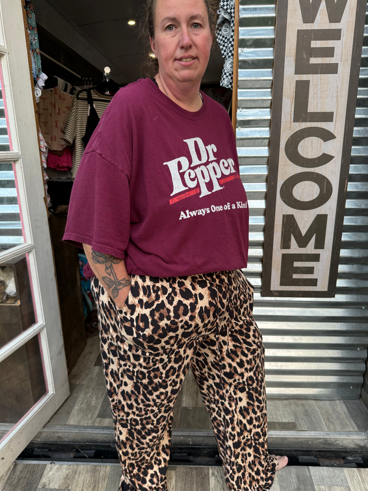 Women’s Leopard Casual Pants