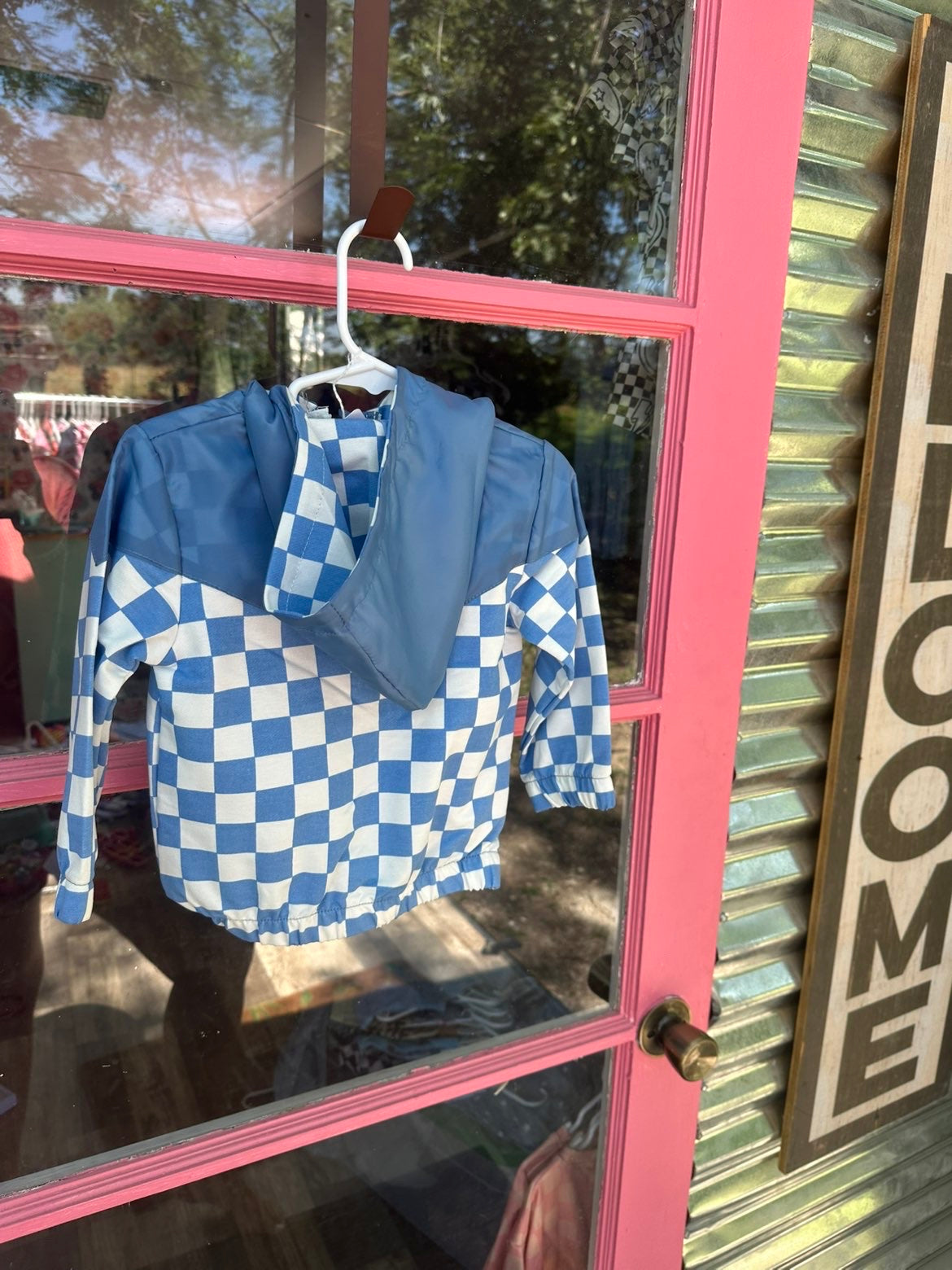 Blue Checkard Jacket