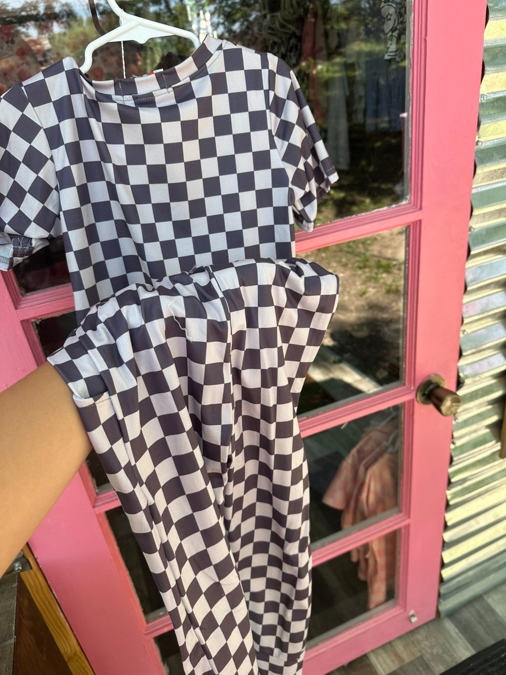 Good Vibes shirt and pants set