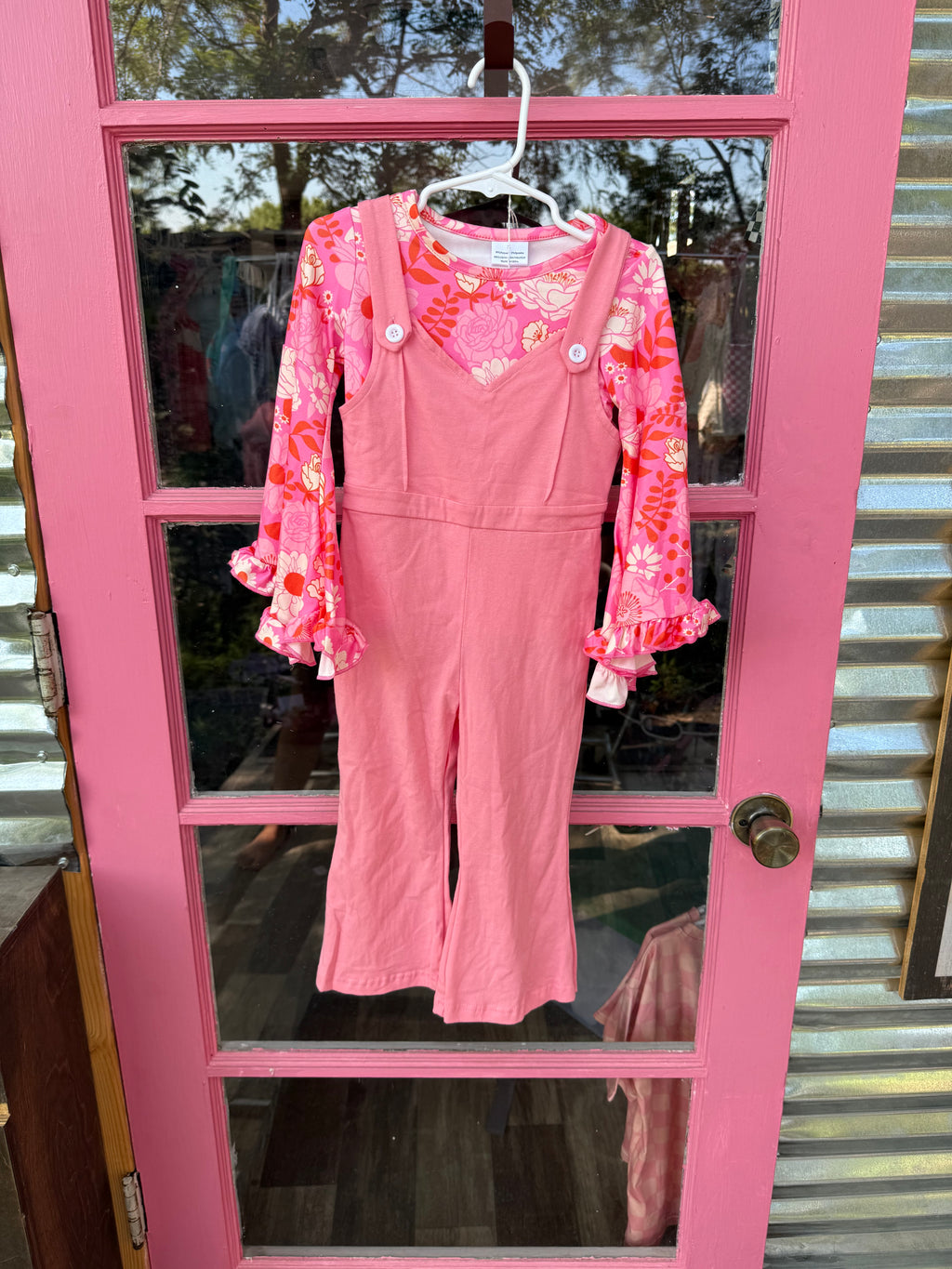 Pink Flower Jumper
