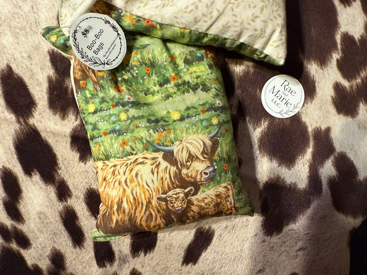 Highland Cow Boo-Boo Bag