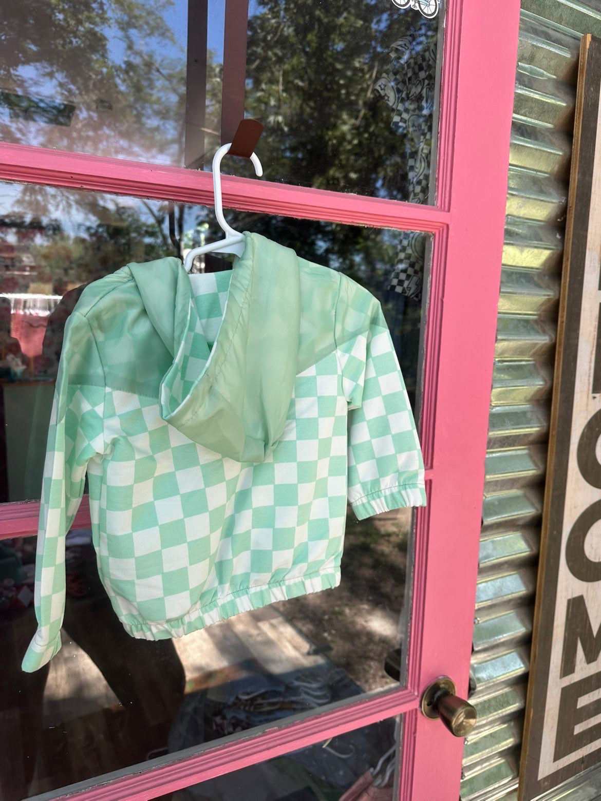 Green Checkard Jacket