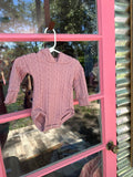 Sweater Knit Onesie