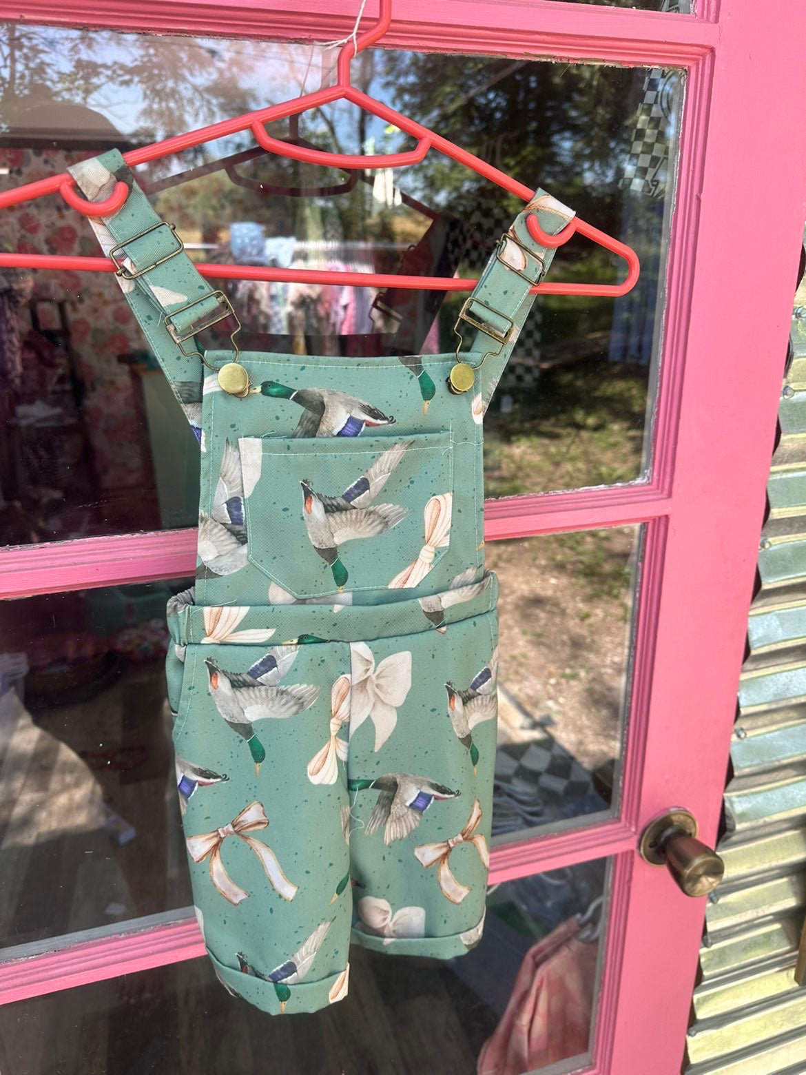 Bow and Duck overalls