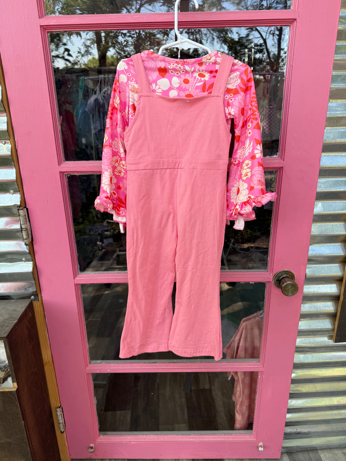 Pink Flower Jumper