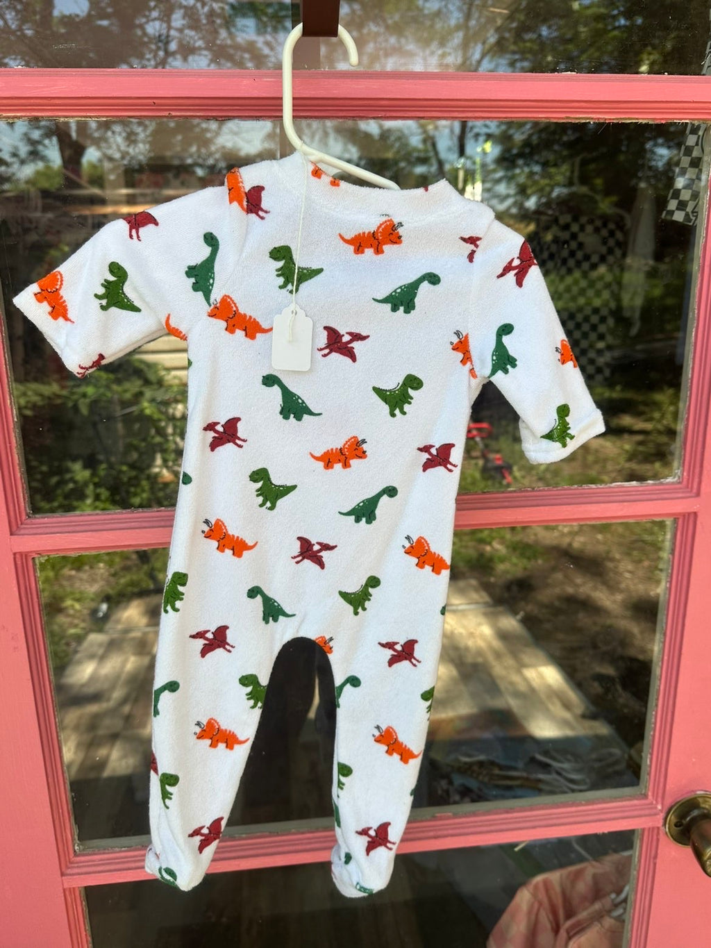 Towel Dino Onesie
