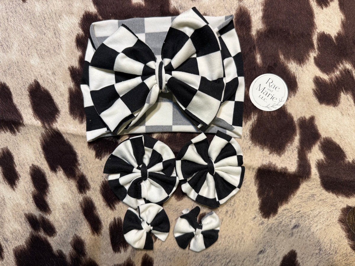 Checkard Headwrap
