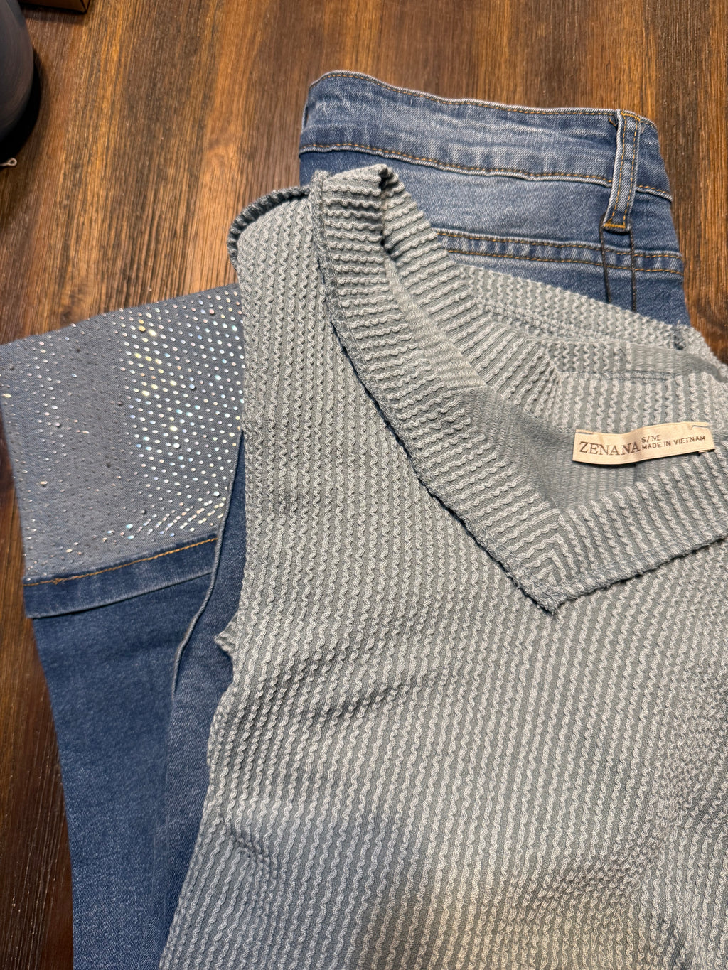 Rhinestone Jeans