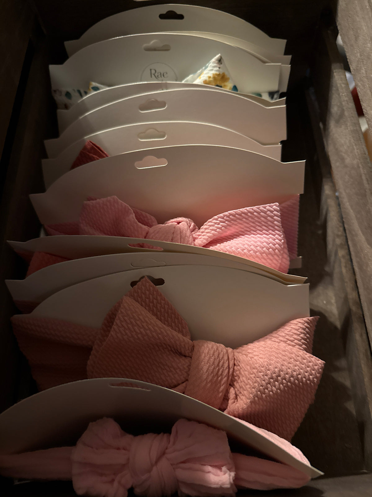 Head wrap bows