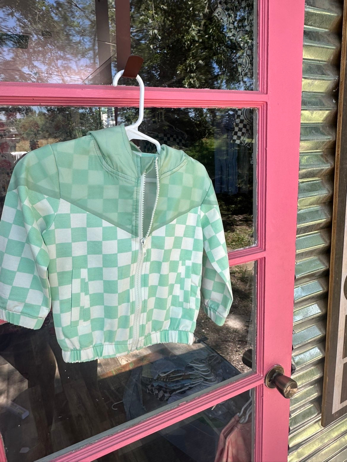 Green Checkard Jacket