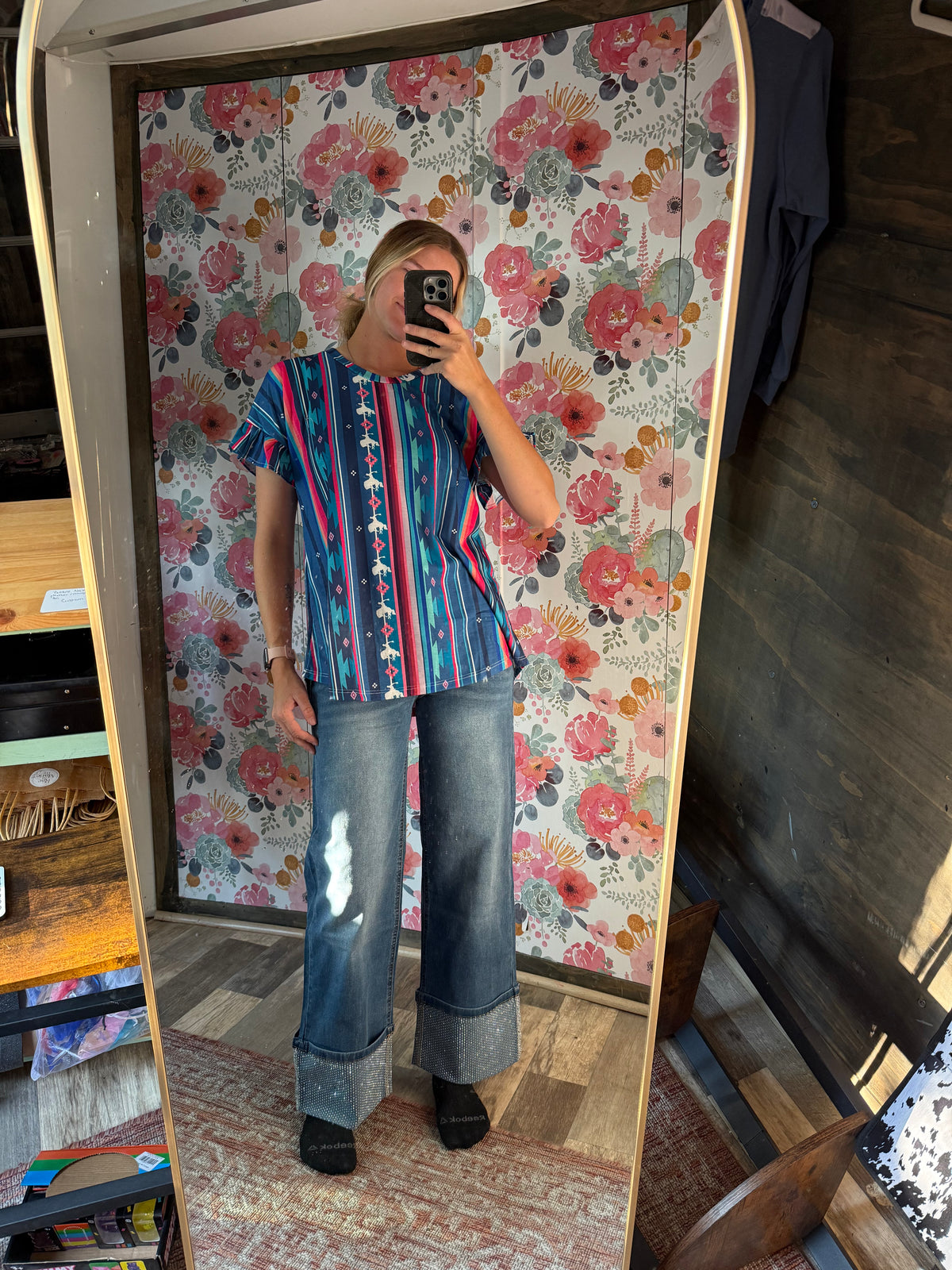 Rhinestone Jeans