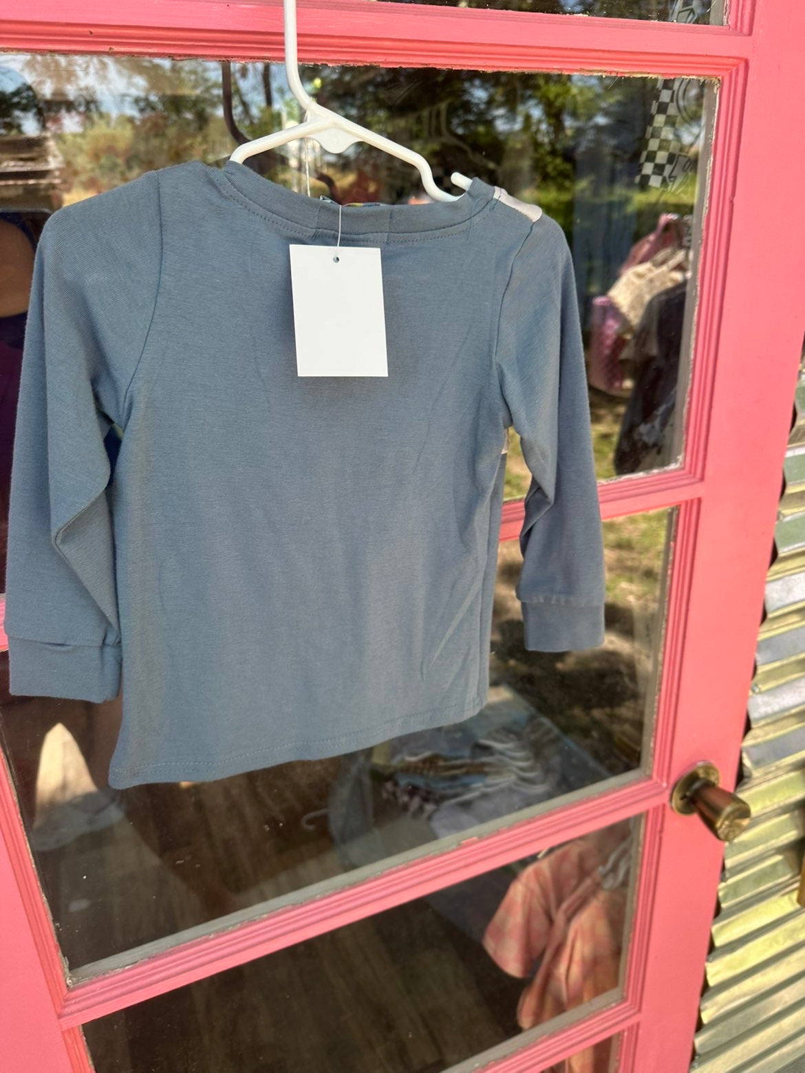 Blue/Gray Dot Shirt