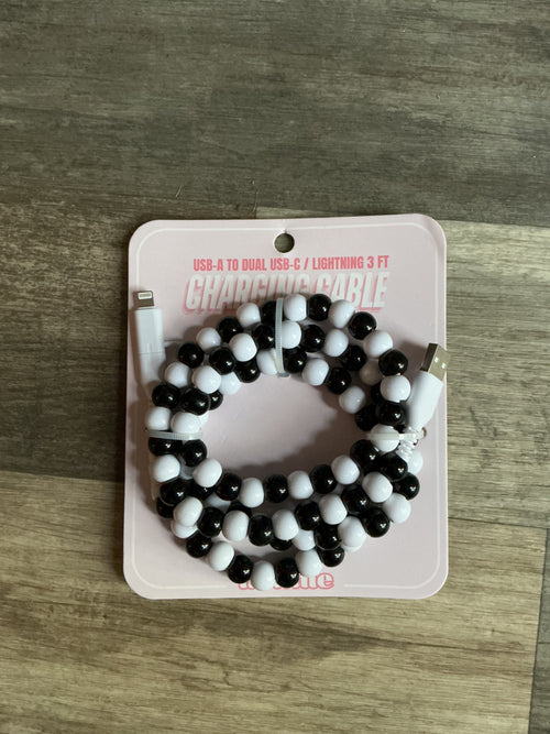 3Ft Beaded Charger