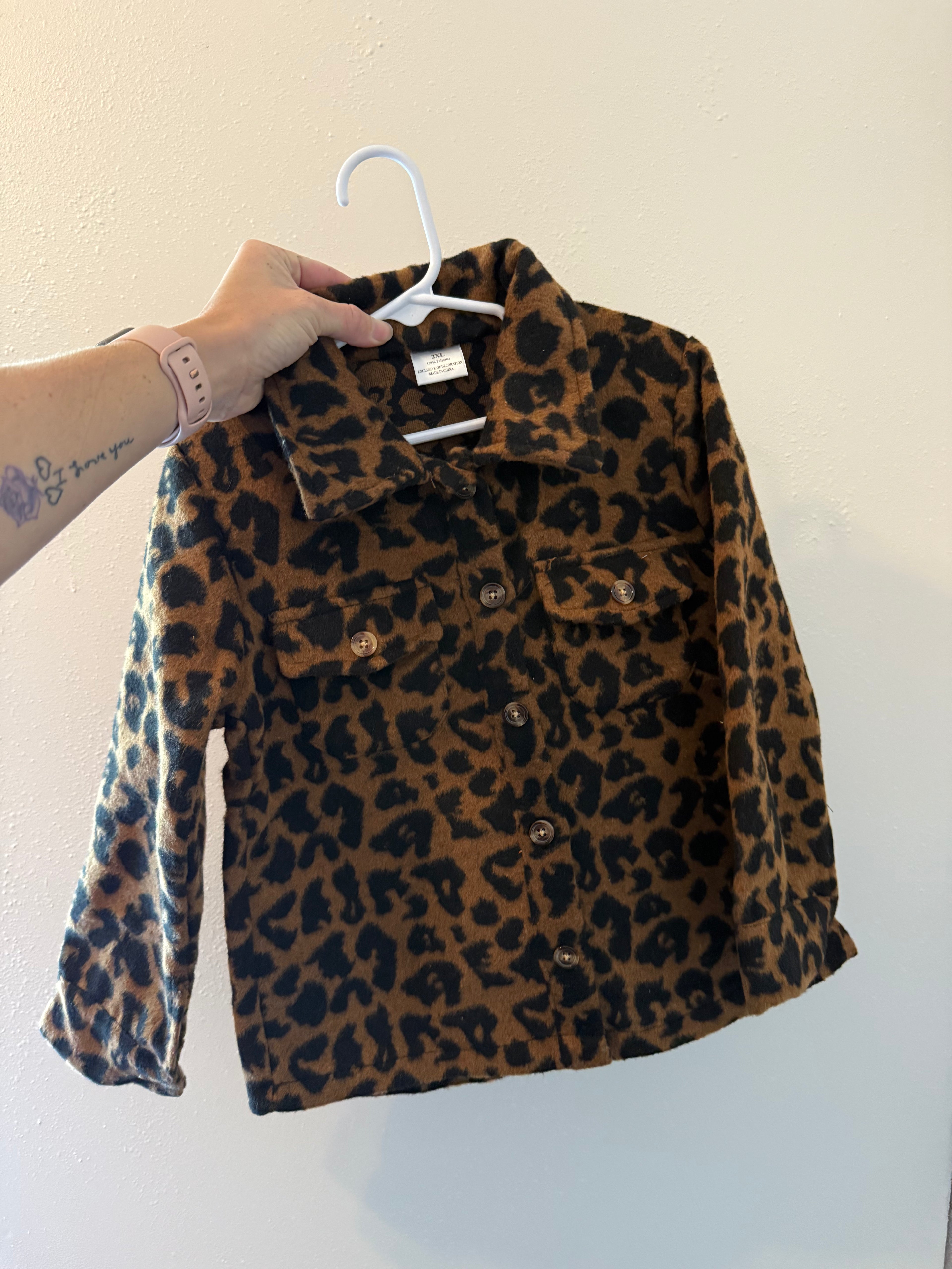 Cheetah Kids Jacket