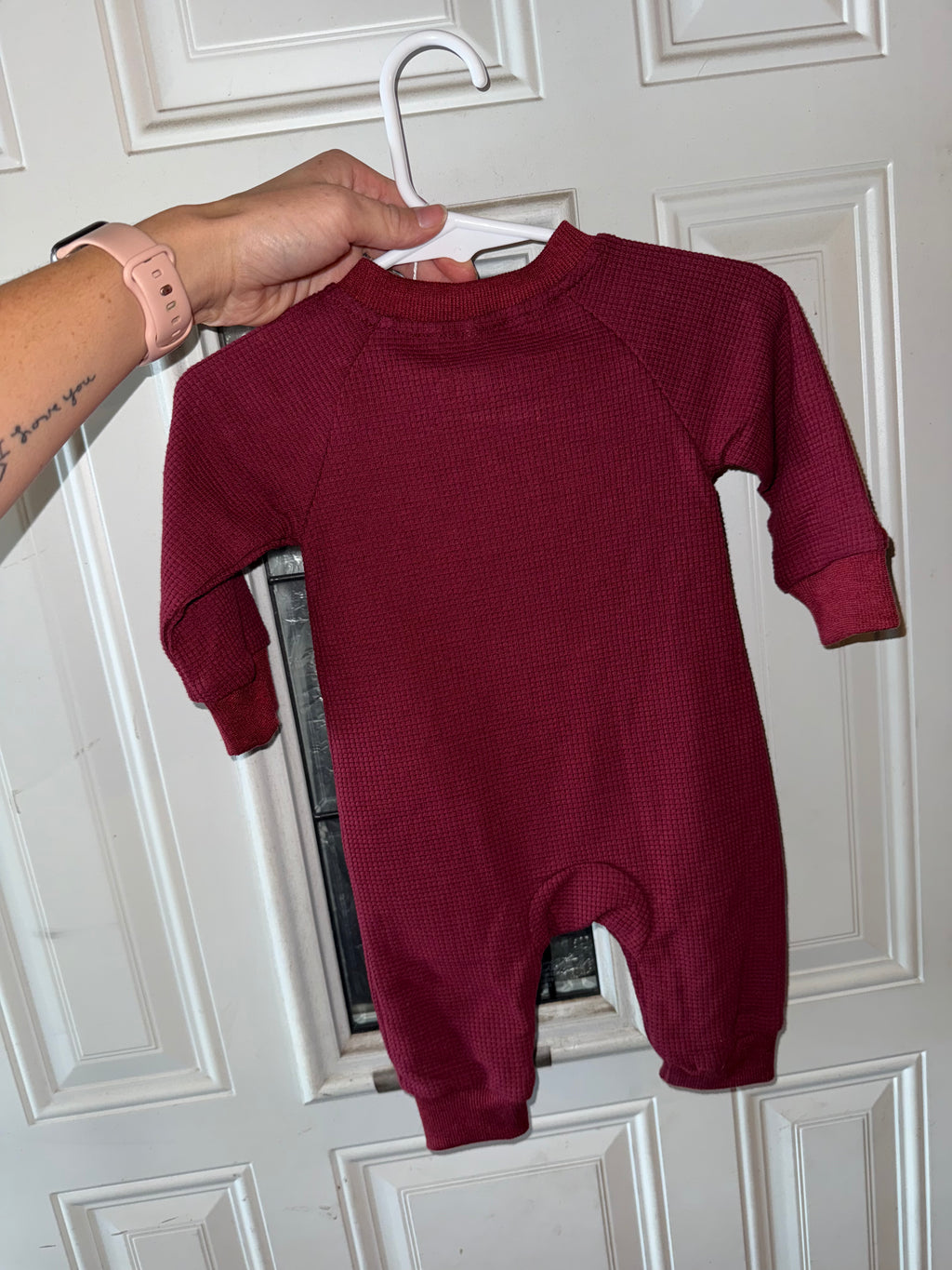 Deep Red Onesie