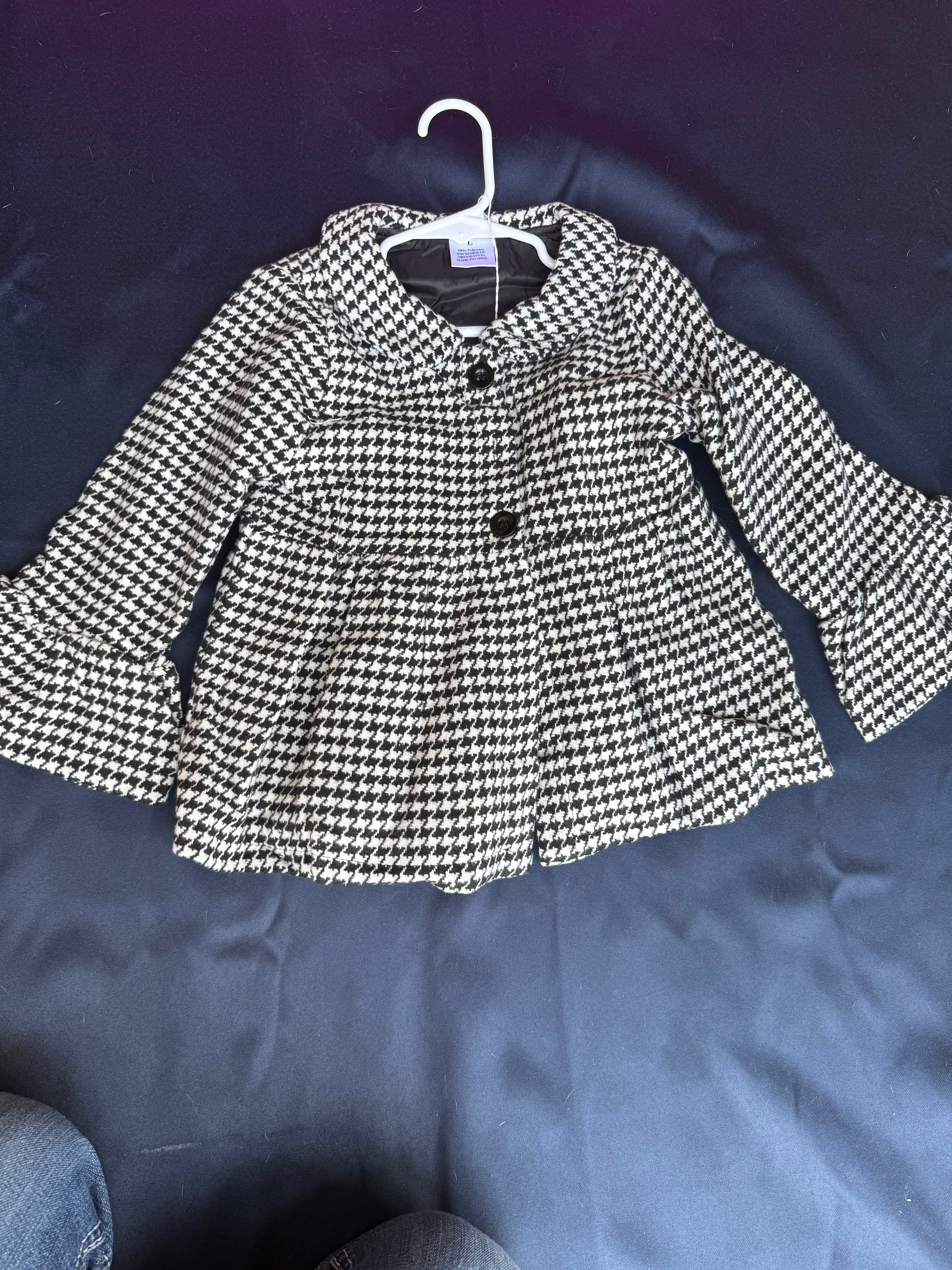 Black/White Printed Jacket