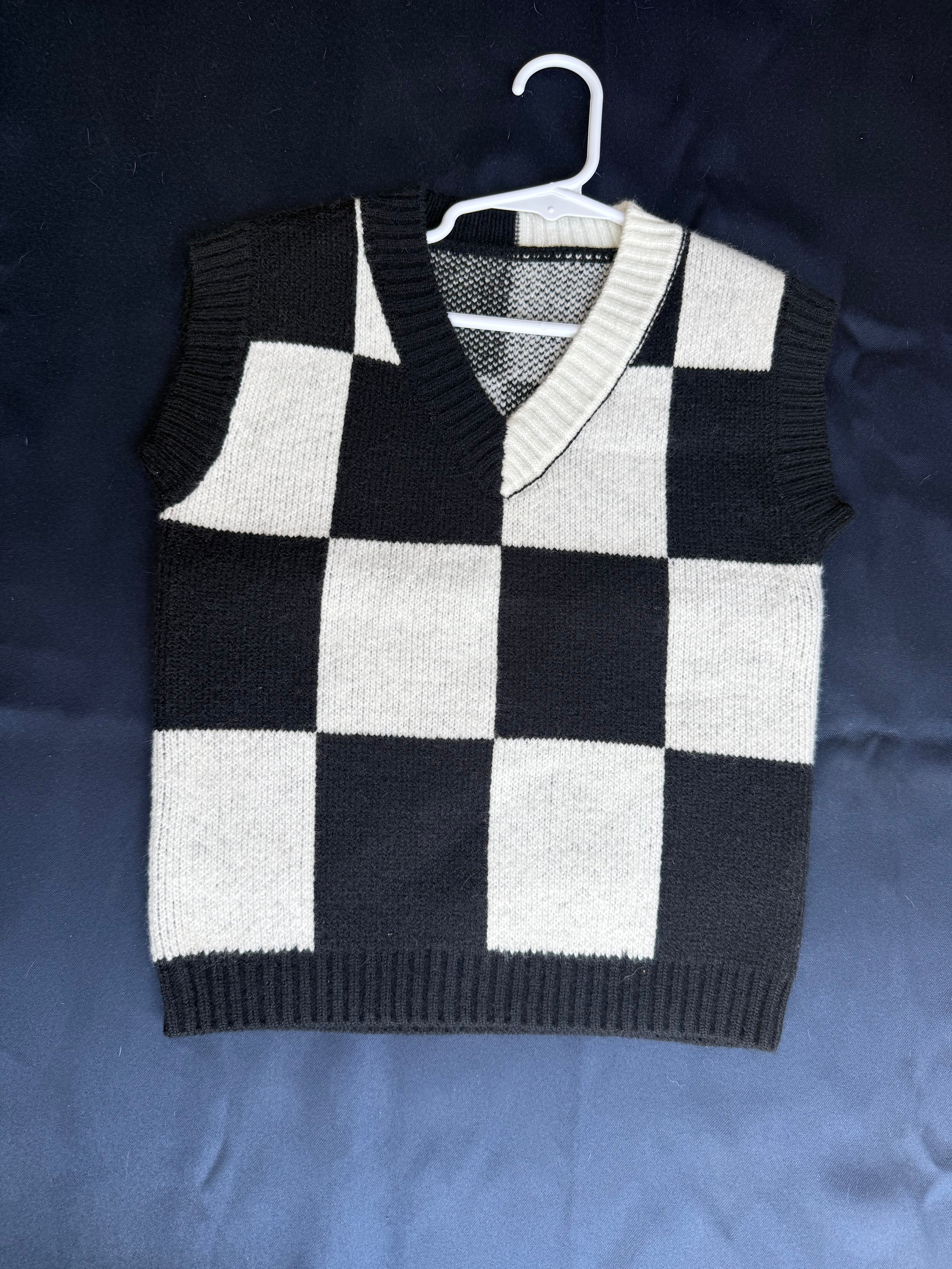 Kids Checkard Vest